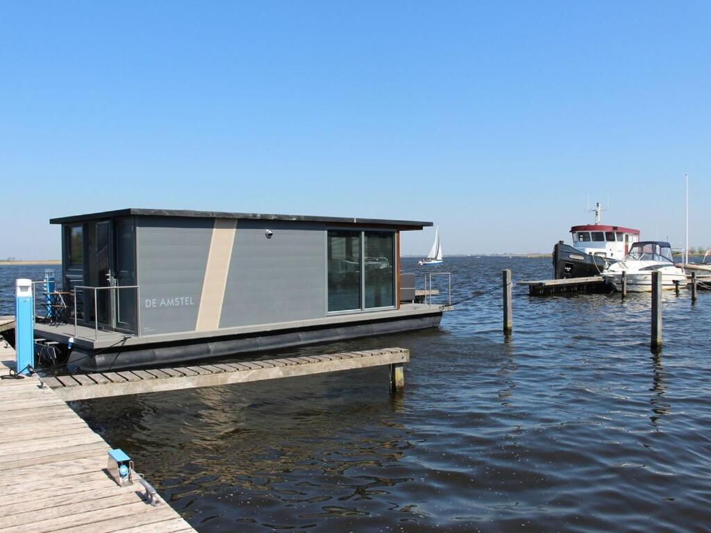 Modern Houseboat With Air Conditioning Located In Marina Uitgeest Екстериор снимка